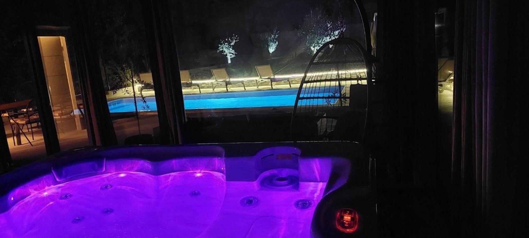Hacienda Matea Mit Whirlpool, Pool Und Grill Vikendica
